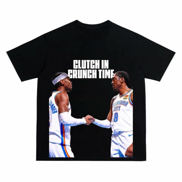 Thunder GAMEDAY Shirt OKC Basketball Fan Tee Gift for Basketball Enthusiast - Image 9