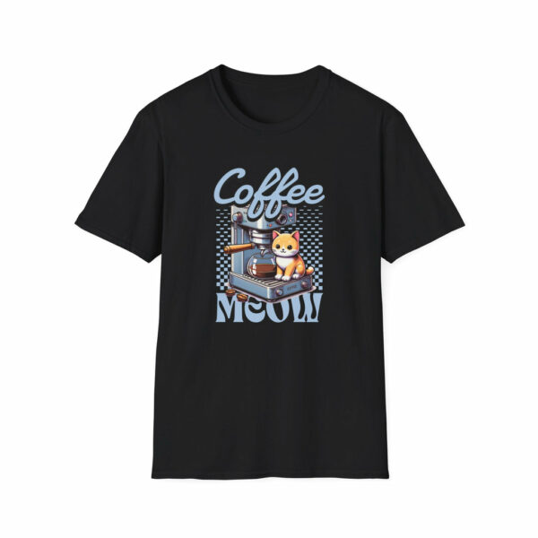 Coffee Meow Retro - Classic Fit - Image 2