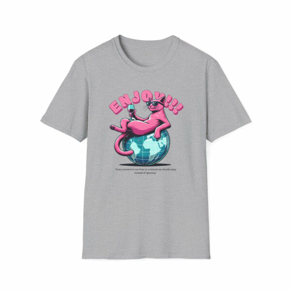 Pink Cat Enjoy - Classic Fit - Image 3