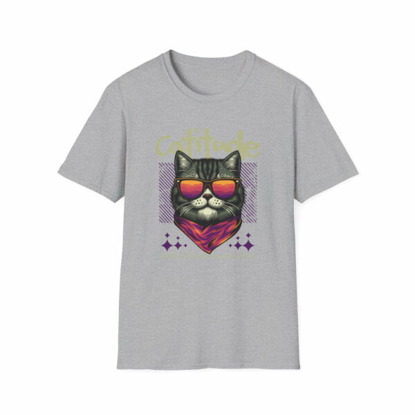 Cat Wearing Bandana - Classic Fit - Image 3