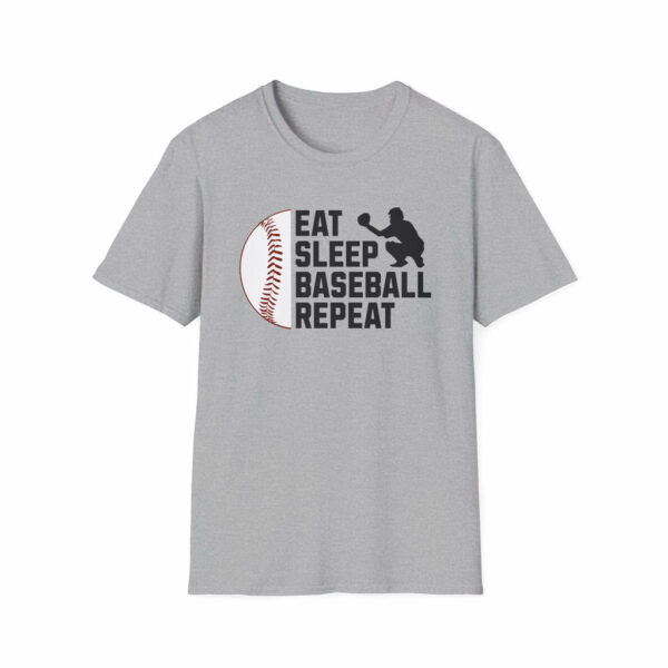 Eat Sleep Baseball Repeat - Classic Fit - Image 3