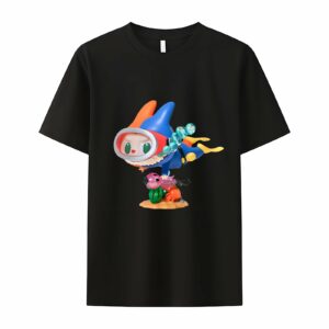 Diver Labubu The Monsters Crew Neck T-Shirt For Labubu Lover