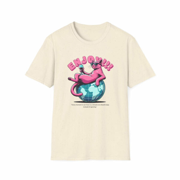 Pink Cat Enjoy - Classic Fit - Image 4