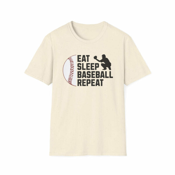 Eat Sleep Baseball Repeat - Classic Fit - Image 4