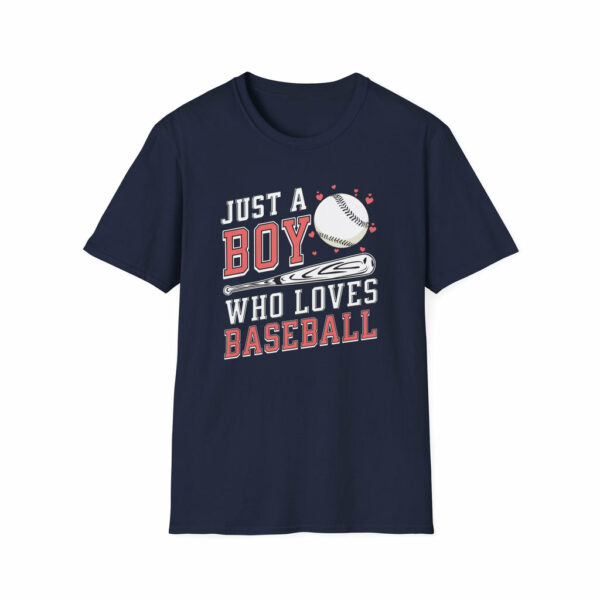 Just A Boy Who Loves Baseball - Classic Fit - Image 5