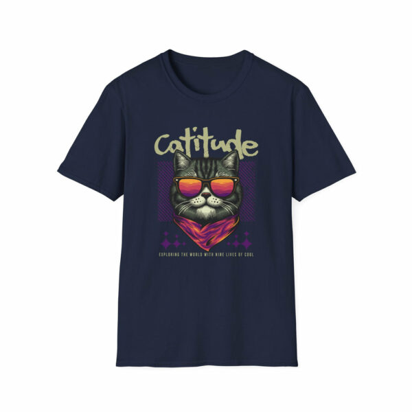 Cat Wearing Bandana - Classic Fit - Image 5