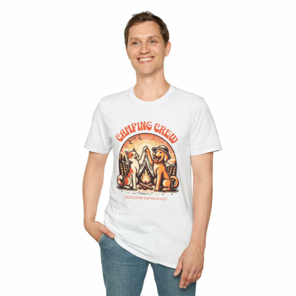 Cat Dog Camping Crew - Classic Fit - Image 7
