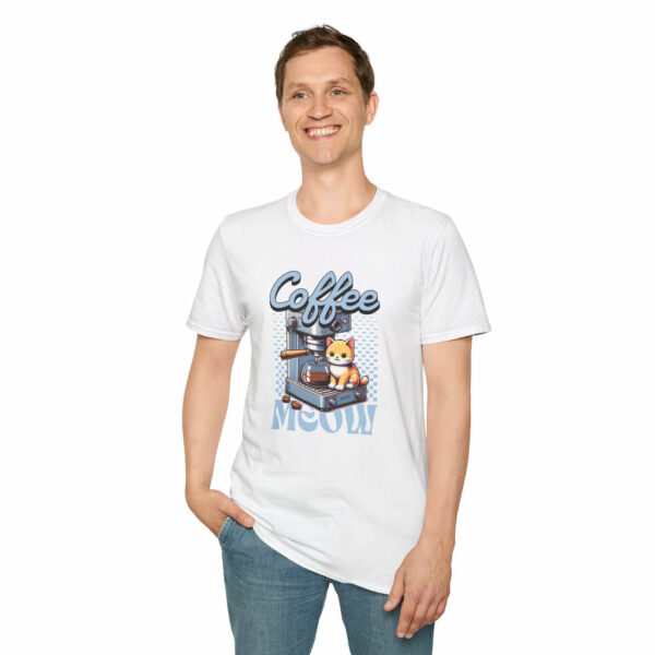 Coffee Meow Retro - Classic Fit - Image 7