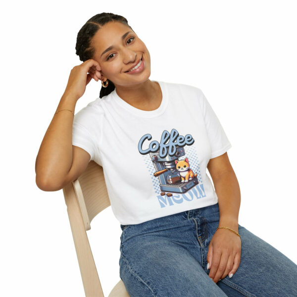 Coffee Meow Retro - Classic Fit - Image 8