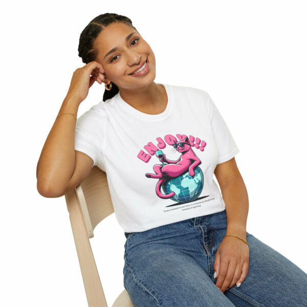 Pink Cat Enjoy - Classic Fit - Image 8
