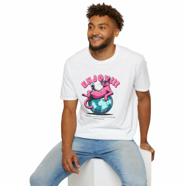 Pink Cat Enjoy - Classic Fit - Image 9