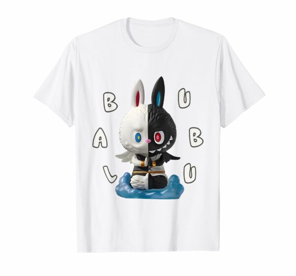 Funny Labubu The Monsters Crew Neck Short Sleeve T-Shirt Gift for Her White - Image 9